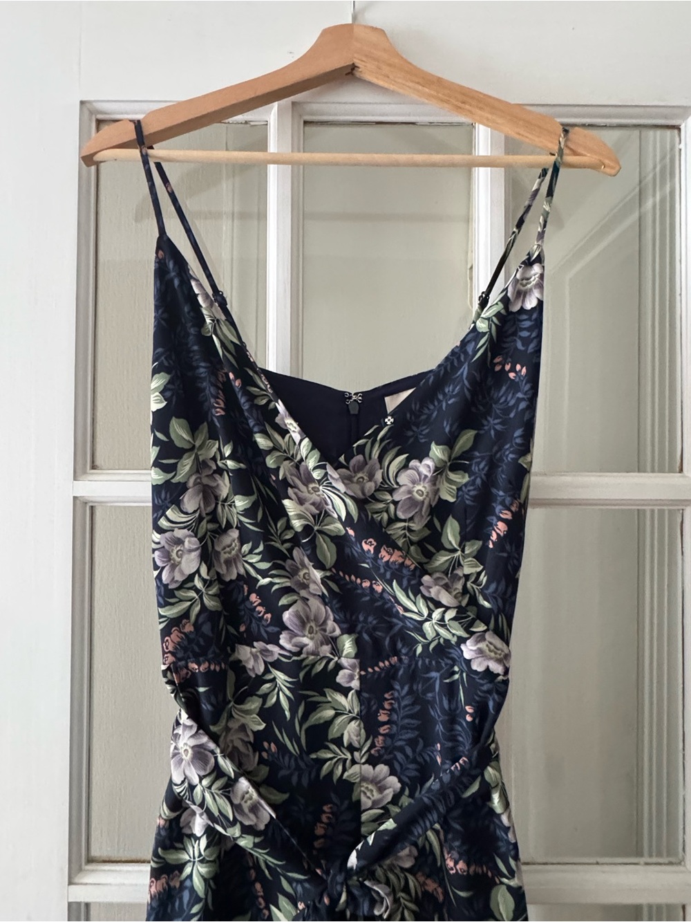 LOFT Floral Jumpsuit